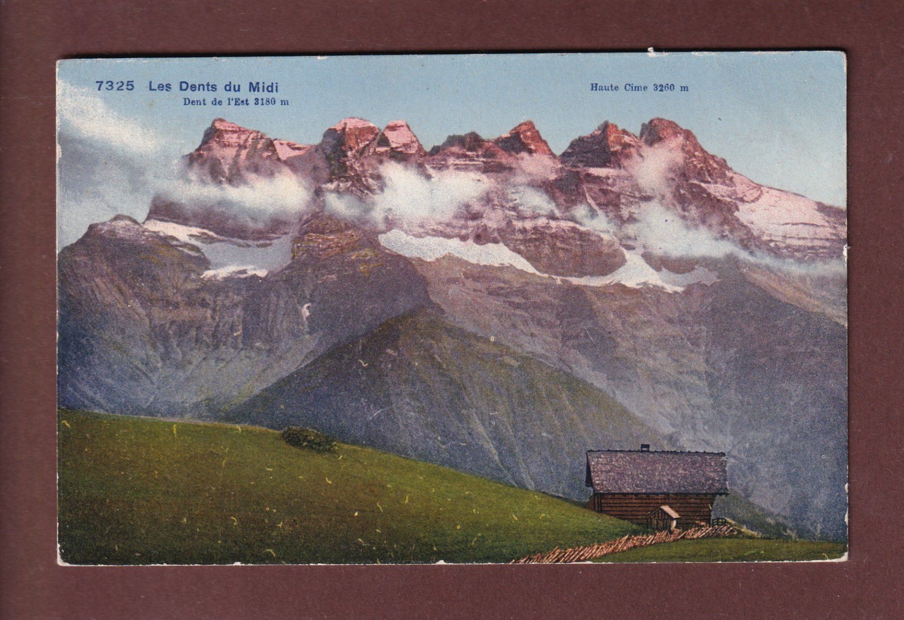 Cartes postales: DENTS DU MIDI – D'occasion à Pully par nicecards-shop