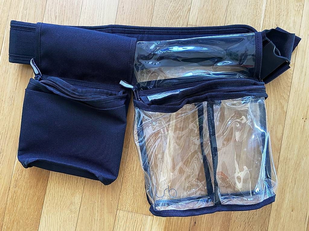 Gürtel: Gürtel mit durchsichtigen Fächern – Gebraucht aus Lengnau BE von reg_lzd2 1