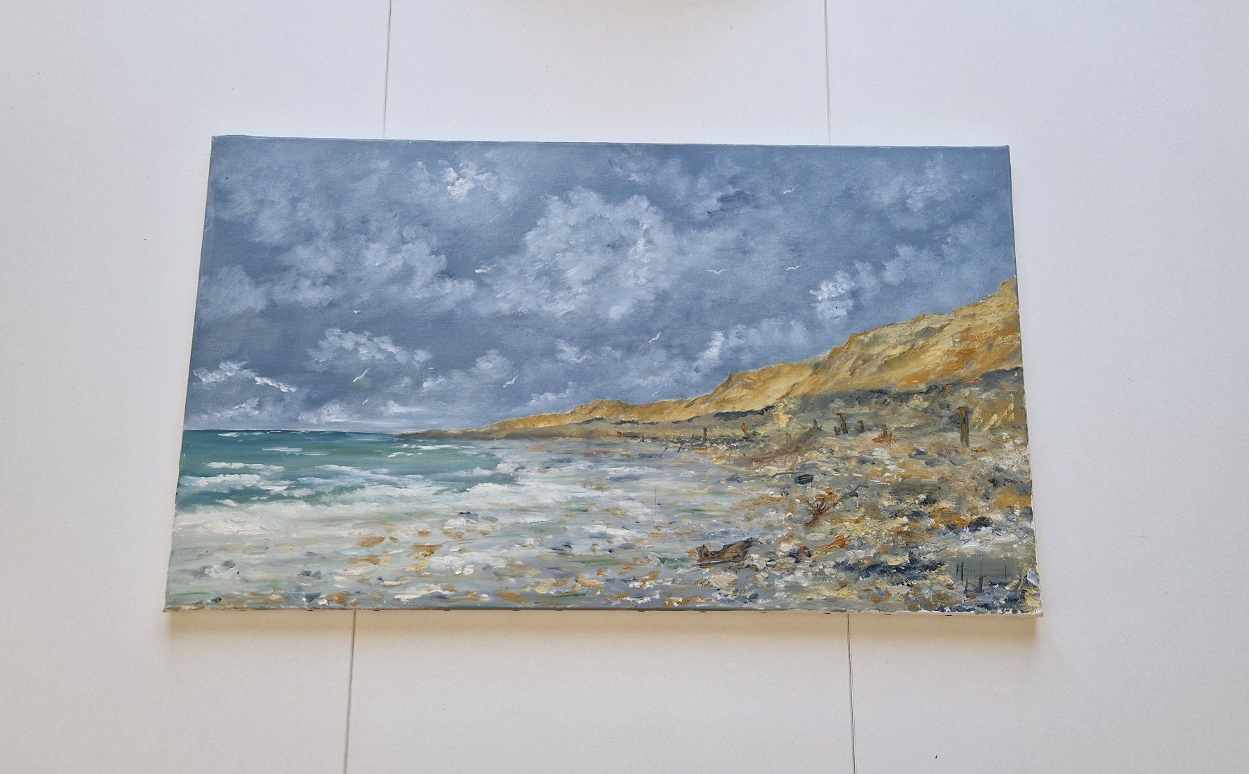 Gemälde: Tableau/peinture sur toile 70/40cm – Gebraucht aus Fortunau (Ayent) von le.baron