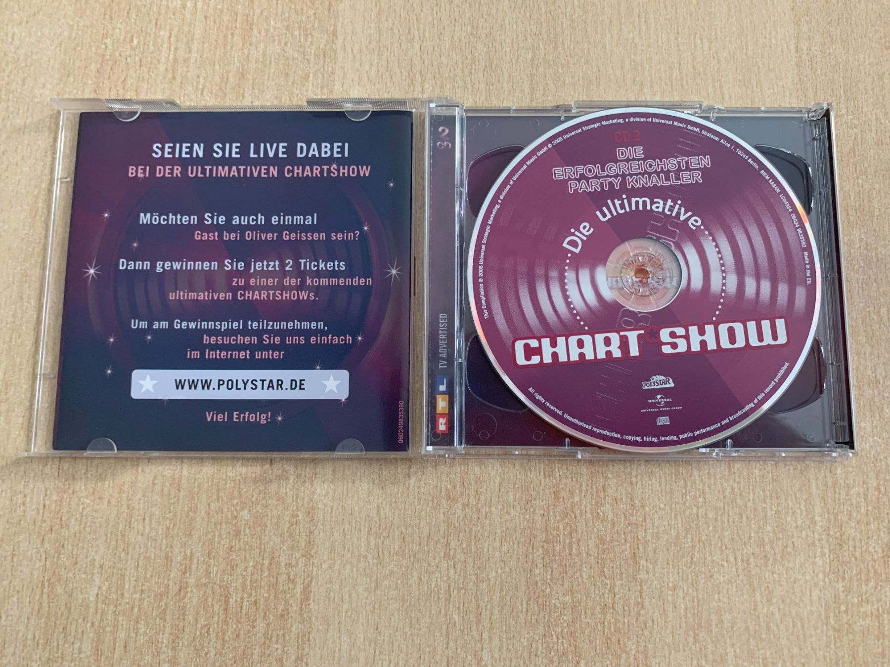 CD: Die Ultimative ChartShow Party Knaller (Doppel-CD) – Usato da Reinach BL venduto da con_ync2 2