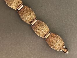 THEODOR FAHRNER Armkette Armband TOP imposant Qualität RAR
