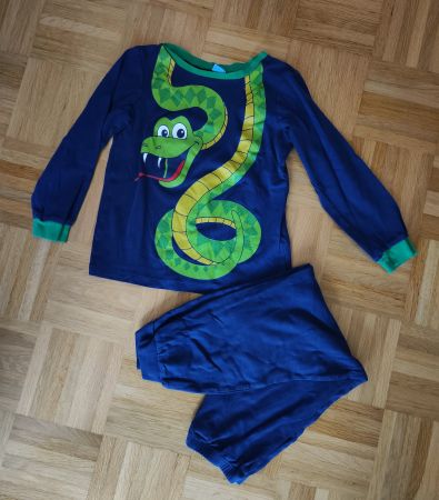 Langarm-Pjama Gr. 122/128