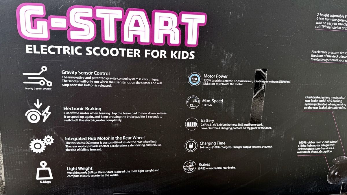 Scooter: Elektrischer Kinder Scooter G-Start originalverpackt – Usato da Bonstetten venduto da AngelaF23 6