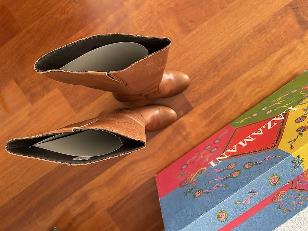 Scarpe da donna: Stiefel Gr.37 von Lazamani, Marone – Usato da Buchs ZH venduto da wunderwelt74 1
