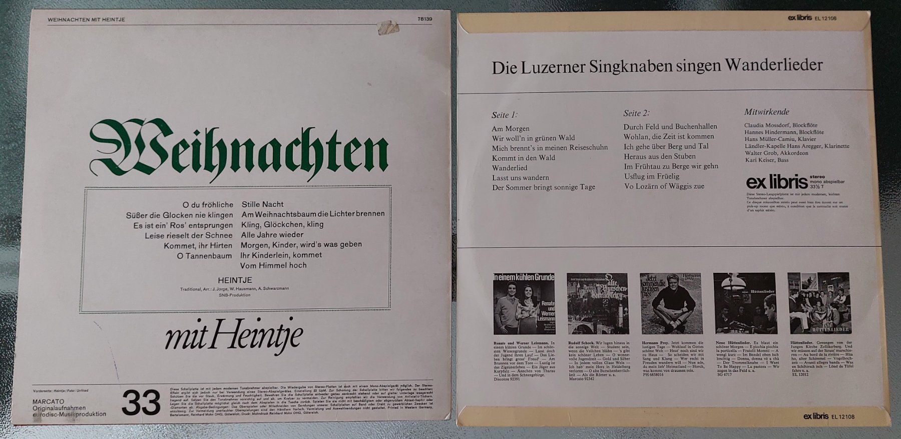 Dischi in vinile: 4 LP's - Kinderlieder div. - CH Mundart/D – Usato da Rotkreuz venduto da JustForSale 8