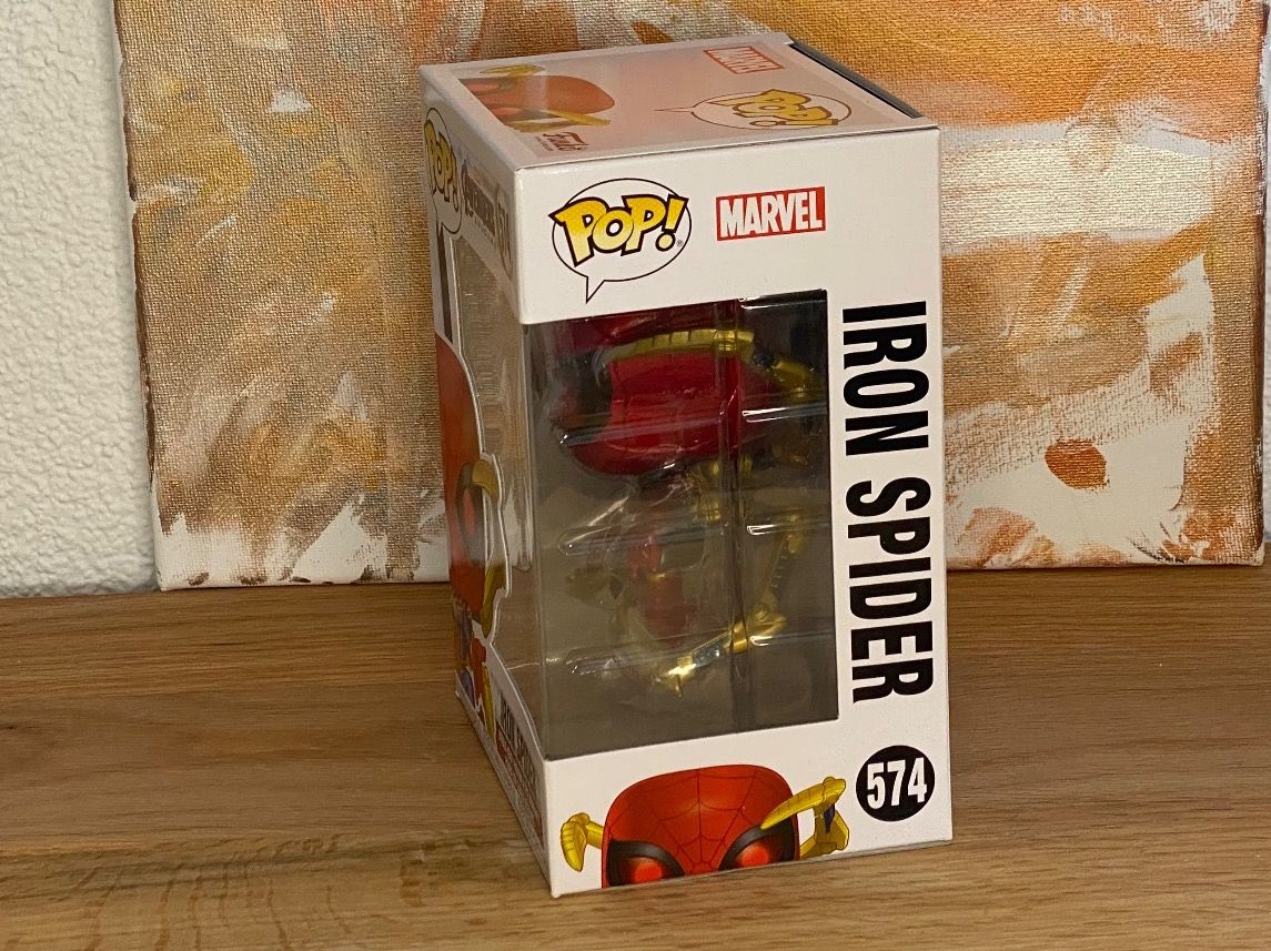 Funko Statuette: Funko Pop - Iron Spider #574 - Marvel – Nuovo e nell'imballaggio originale da Oensingen venduto da CSCollectors 1