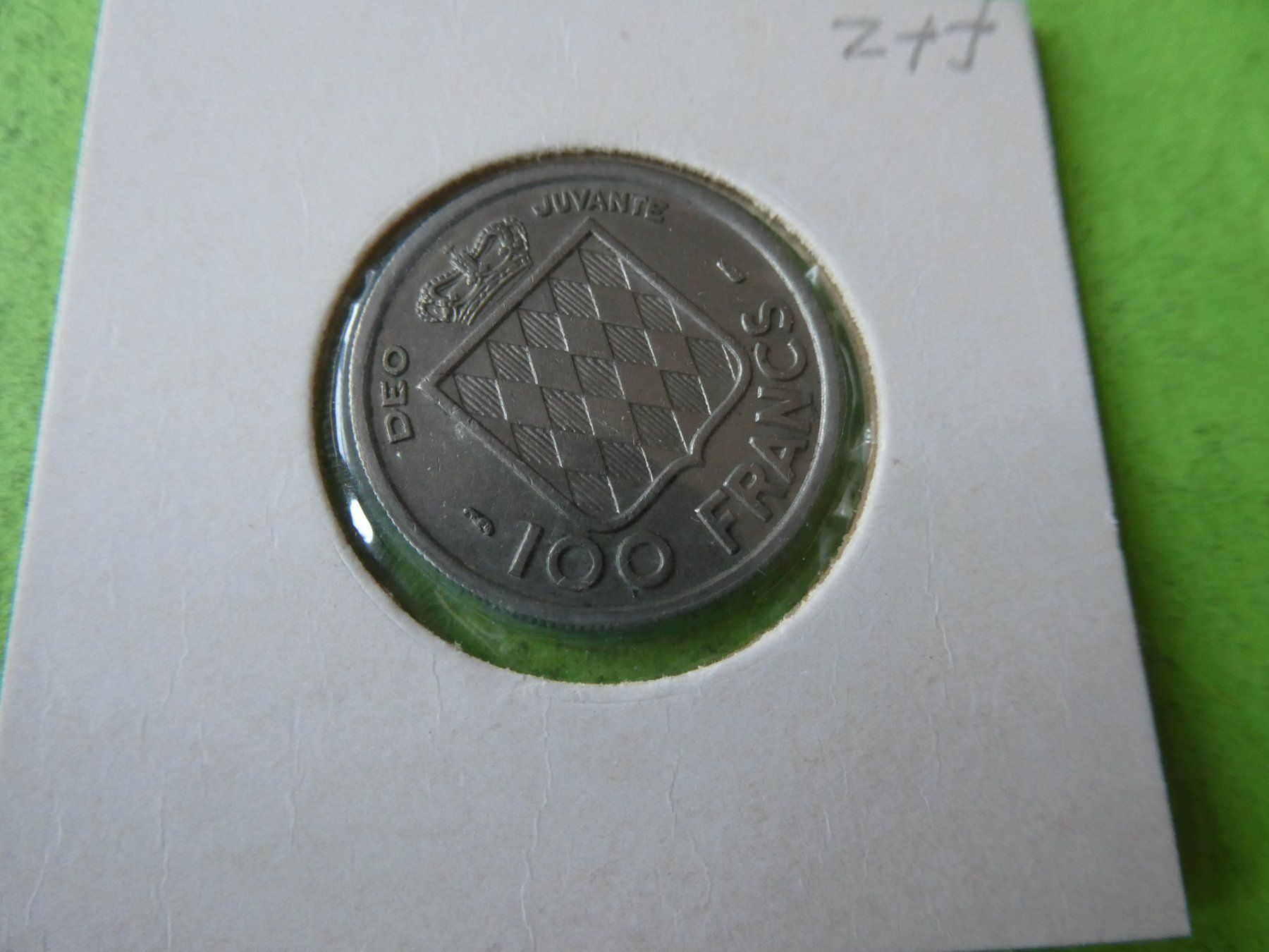 Tutti le monete: Monaco 1956, 100 Francs – Usato da Hinterforst venduto da Rohusri 1