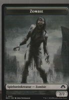 Magic The Gathering MTG MH3 T 21 /36 Token Zombie / Energie