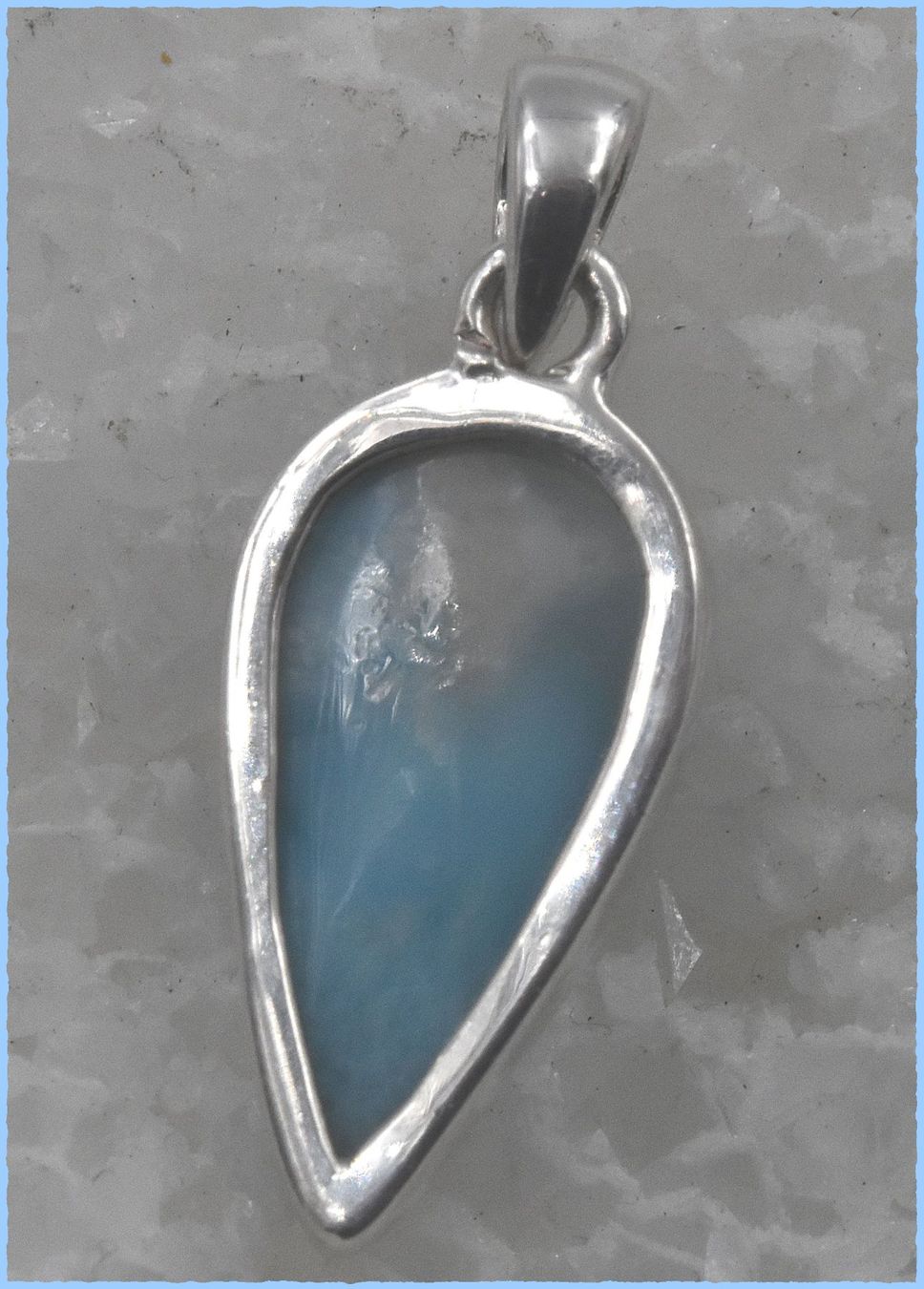 Ciondoli: ♛ Larimar Anhänger 925 Silber – Nuovo e nell'imballaggio originale da Oberglatt ZH venduto da Hot-Spot 2