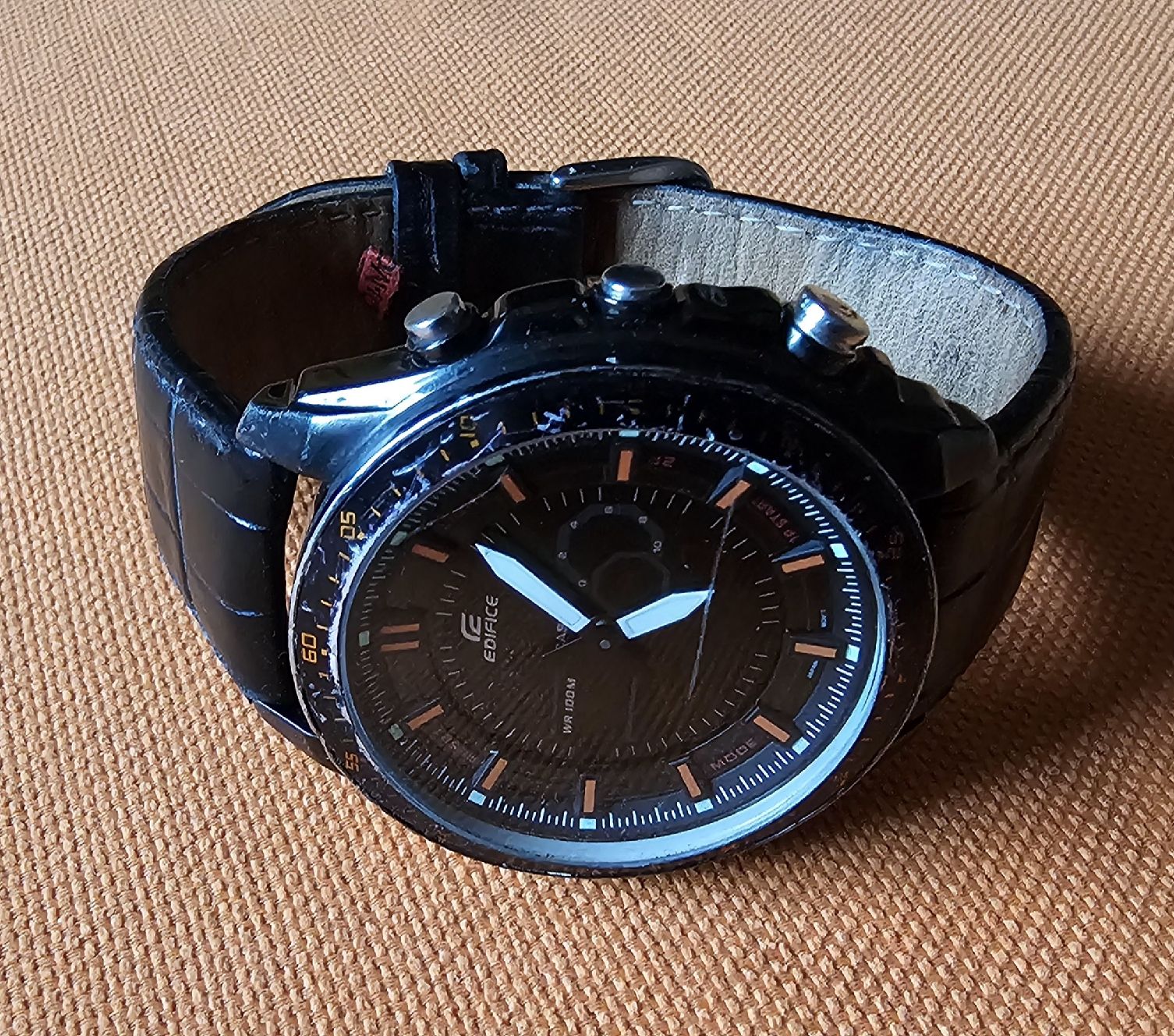 Edifice Orologi: EDIFICE Chronograph Herrenuhr 47mm – Usato da Speicher venduto da Lemore 2