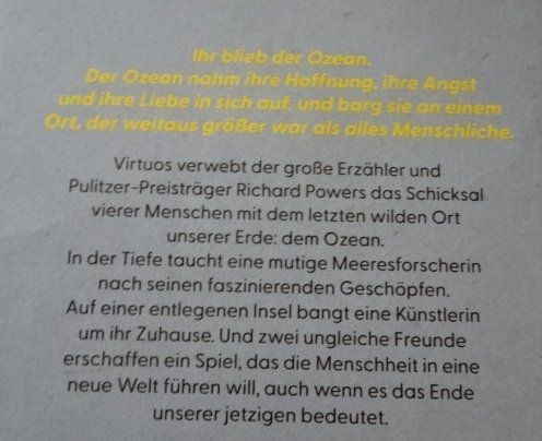 Bücher: Richard Powers Das Grosse Spiel – Gebraucht aus Wetzikon ZH von strubeli024 1