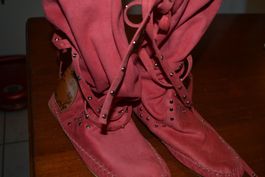 Stiefel Rosa (3mal getragen)