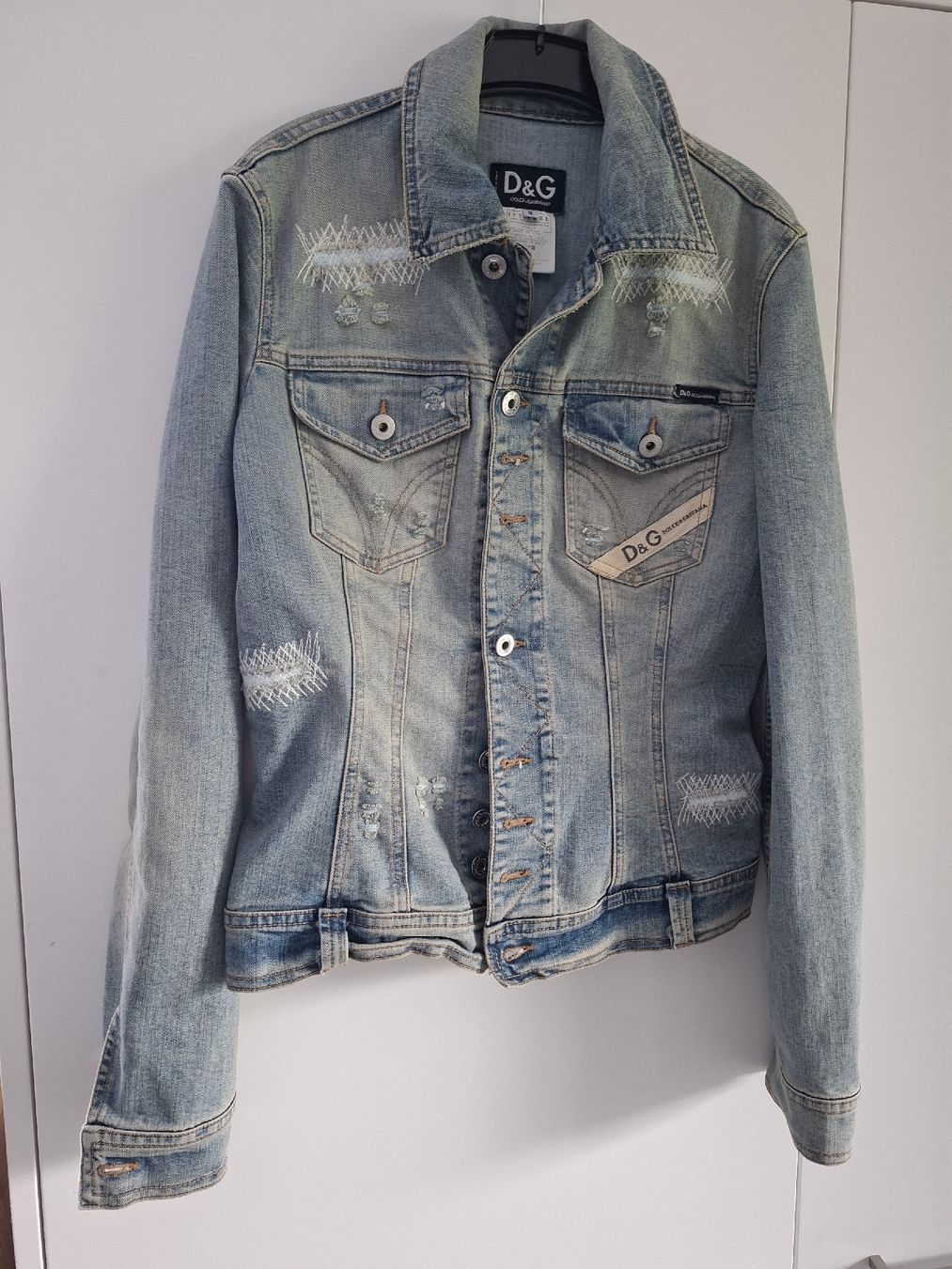 Dolce & Gabbana Giacche: D&G Jeans Jacke, original, S – Nuovo e nell'imballaggio originale da Hurden venduto da Quadrille76