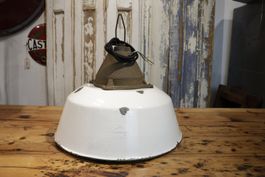 KE1051 Industrie Hängelampen, Emaillelampen, Antik, Loft,