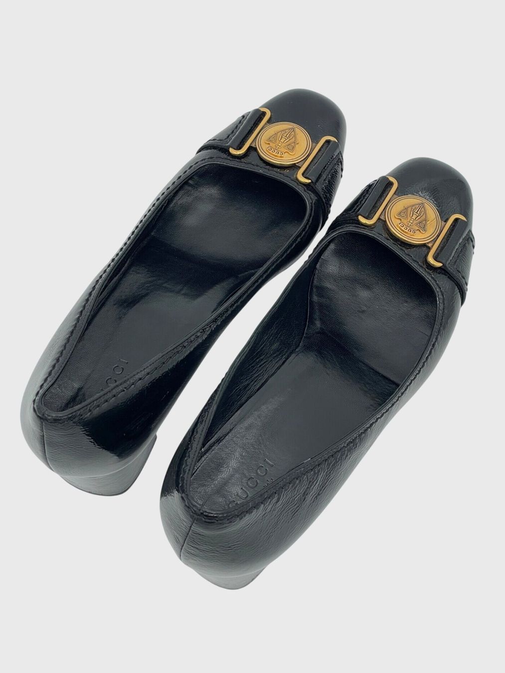 Gucci Scarpe da donna: Gucci Patent Leather Pump EU 38.5 Schwarz – Usato da Zürich venduto da shoe_shop 3