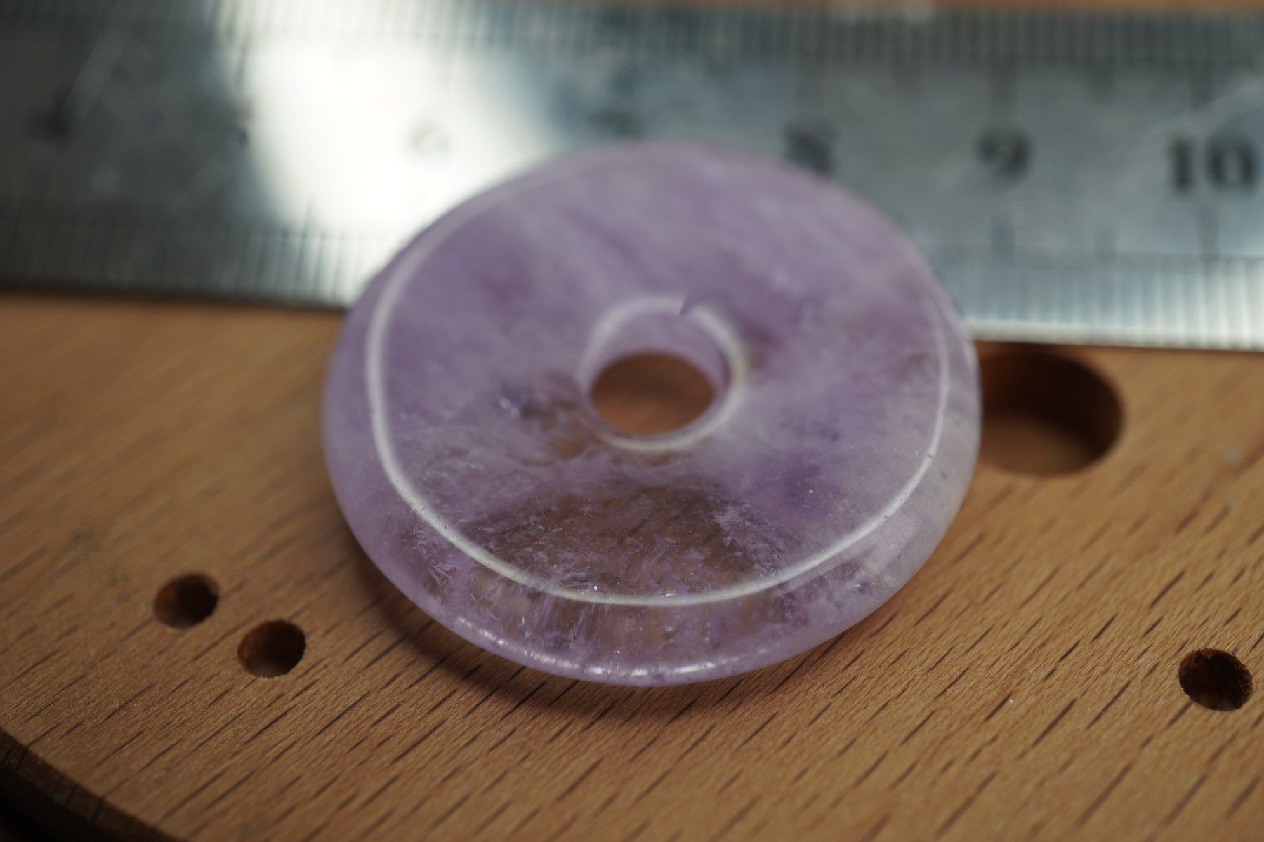 Mineralien & Heilsteine: Amethyst    Pi  Scheibe  ca30mm    ab  1.-     Räumung – Neu und originalverpackt aus Eschenbach SG von topstone 3