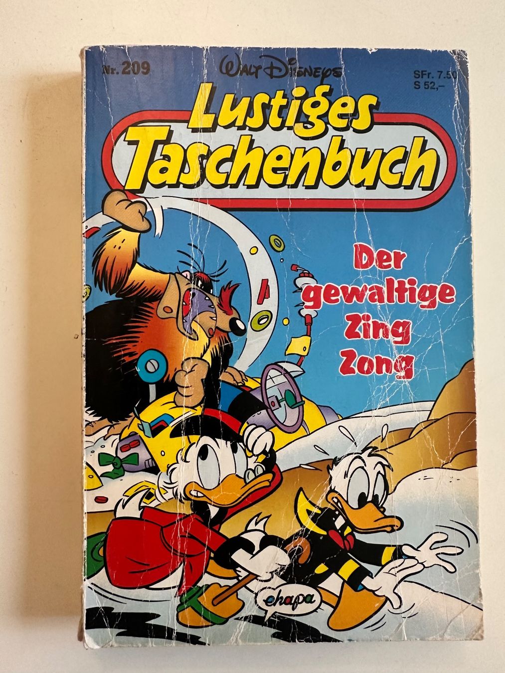 Fumetti: LTB LUSTIGES TASCHENBUCH 209 – Usato da Münsingen venduto da Ganjam