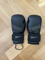 Boxhandschuhe Outshock 10 Unzen schwarz guter Zustand