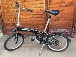 zwei CYCO Faltvelo schwarz Alu gebrauchter Zustand