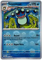 Pokemon / Seismitoad / 021/086 / Black Bolt / English