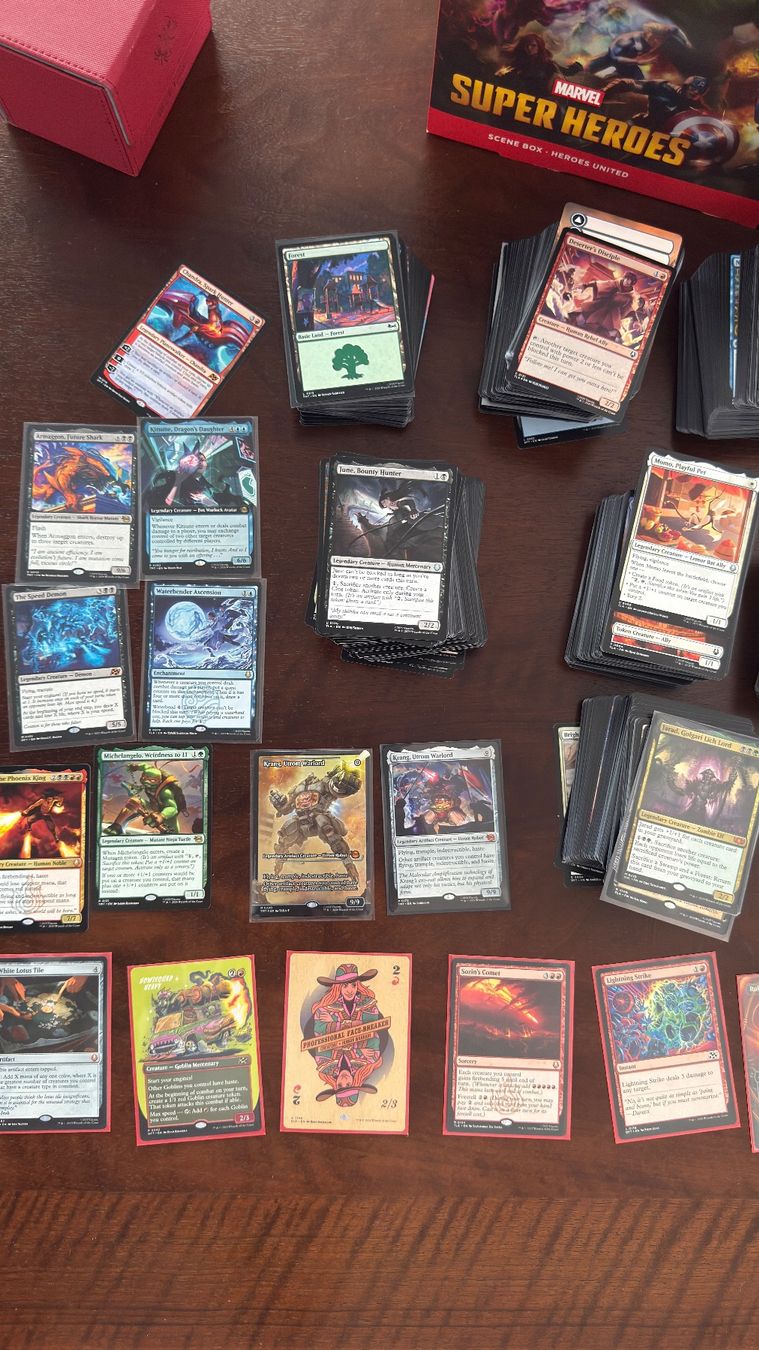 Magic The Gathering Sammelbilder & Trading cards: Magic MTG Sammlung inkl. Commander Deck ab 1.- – Gebraucht aus Faoug von rotzi97 2