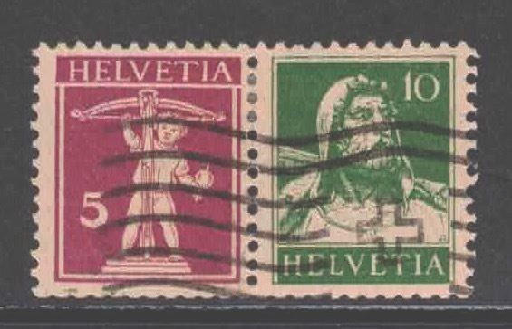 Alle Briefmarken: Zusammenhängende Z10  ʘ – Neu (gemäss Beschreibung) aus Nuglar von Stamp88