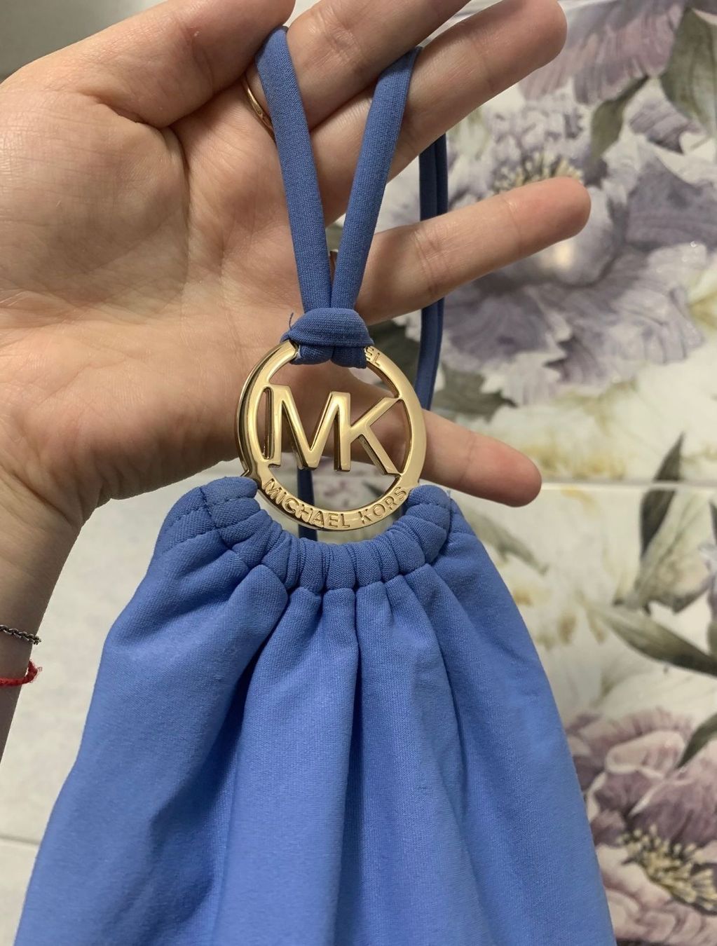 Costumi da bagno & Bikini: Badeanzug blau, original, Michael Kors. – Usato da Zell LU venduto da AliAli24