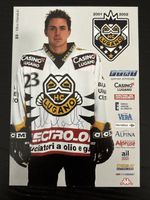 Eishockey Karte Mike Maneluk HC Lugano 2001-2002
