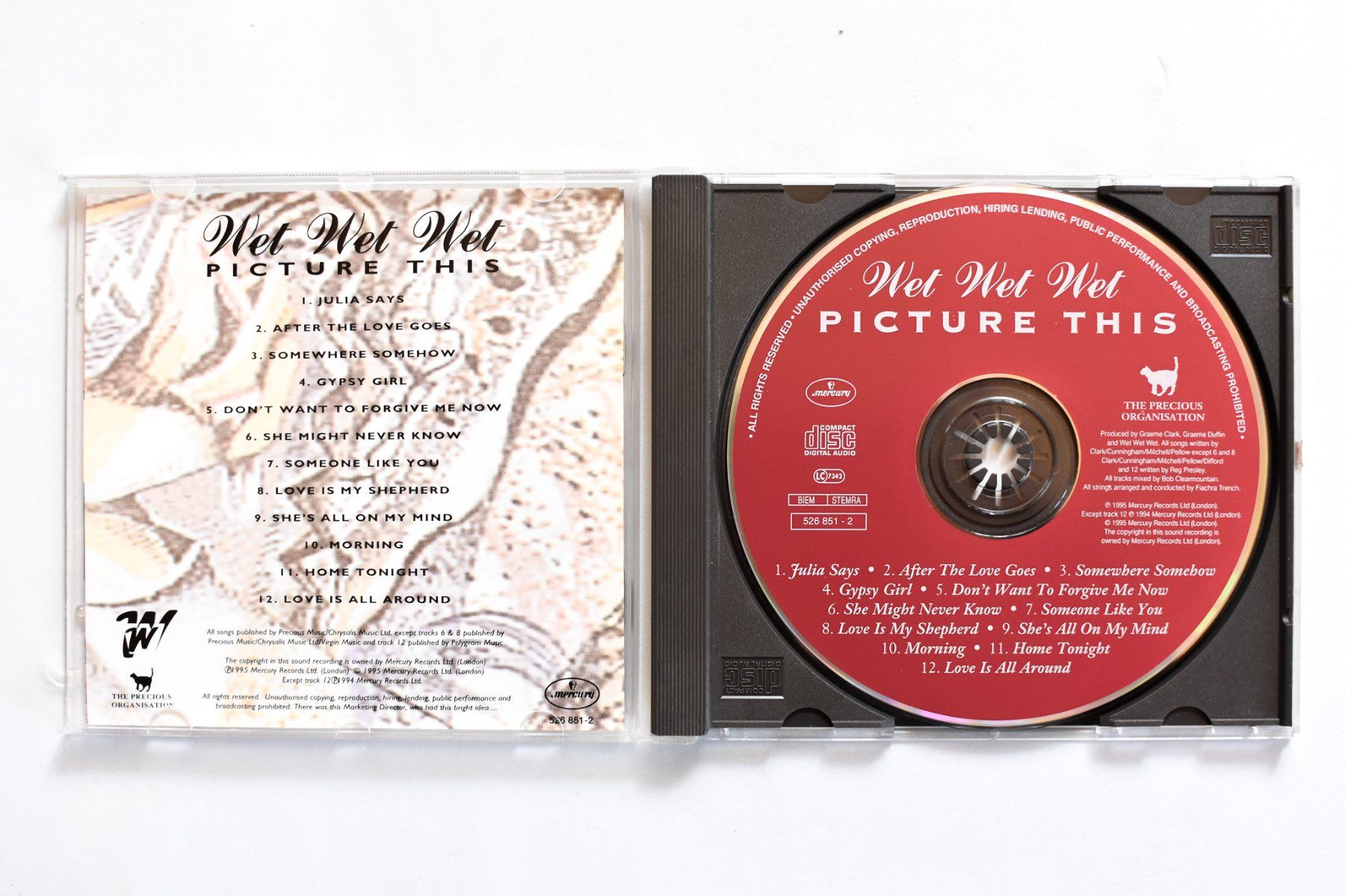 CD: Wet Wet Wet - Picture This – Usato da Belmont-sur-Yverdon venduto da ag97 1