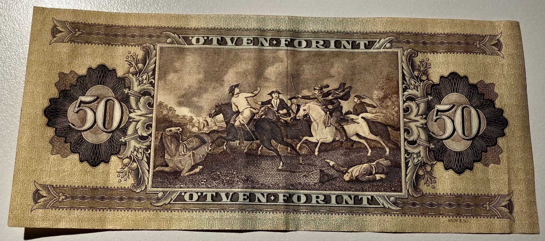 Banconote: Ungarn 50 Forint 1983 – Usato da Algetshausen venduto da Carrhard 1