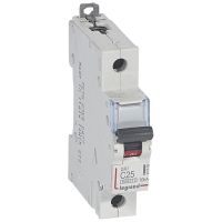 Disjoncteur Legrand C 1P 25A 6000A/10kA
