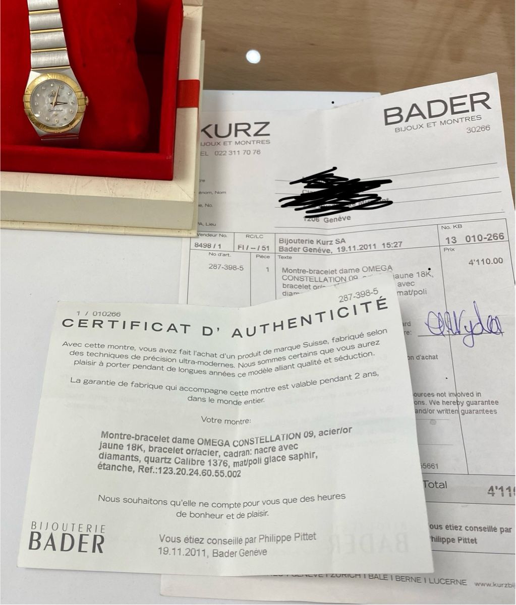 Omega Orologi: Omega Constellation Stahl & Gold – Usato da Zürich venduto da H.B.26 9
