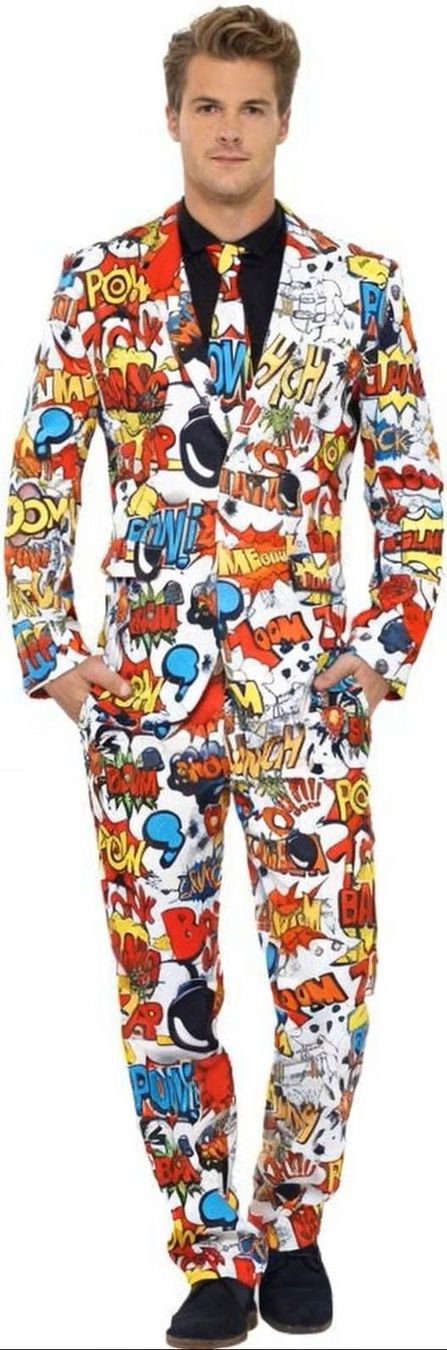 Costumi: Comic Style Anzug, Grösse M - Superhelden Look – Usato da Zürich venduto da nicolasmai