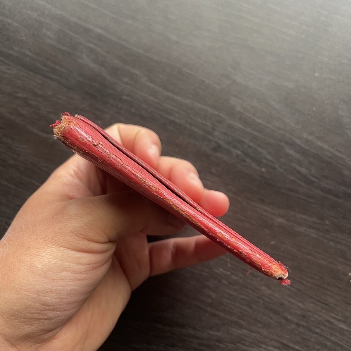 Louis Vuitton Portafogli: Vintage Louis Vuitton red key holder – Usato da Genève venduto da FoundTears 3