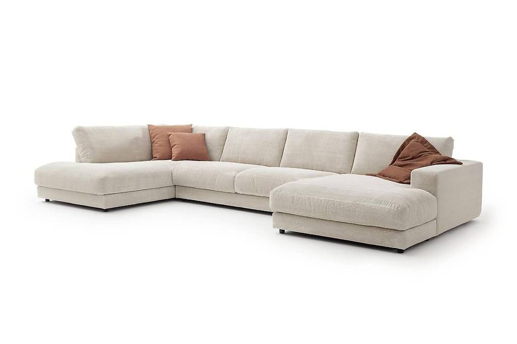 Divani: Cordsofa High End in U-Form – Nuovo e nell'imballaggio originale da Bischofszell venduto da deluxe-moebel 1