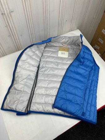 Q/S Steppweste Daunenweste Gr. XL, Blau!