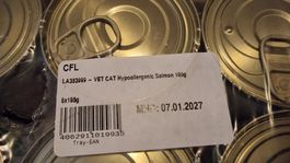 CAT VET HYPOALLERGENIC SALMON 6x185g
