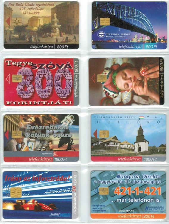 KOBRA Telephone Card Album Nr. G28 Blue - Holds 80 Cards With 10 Clear Pages - View #3