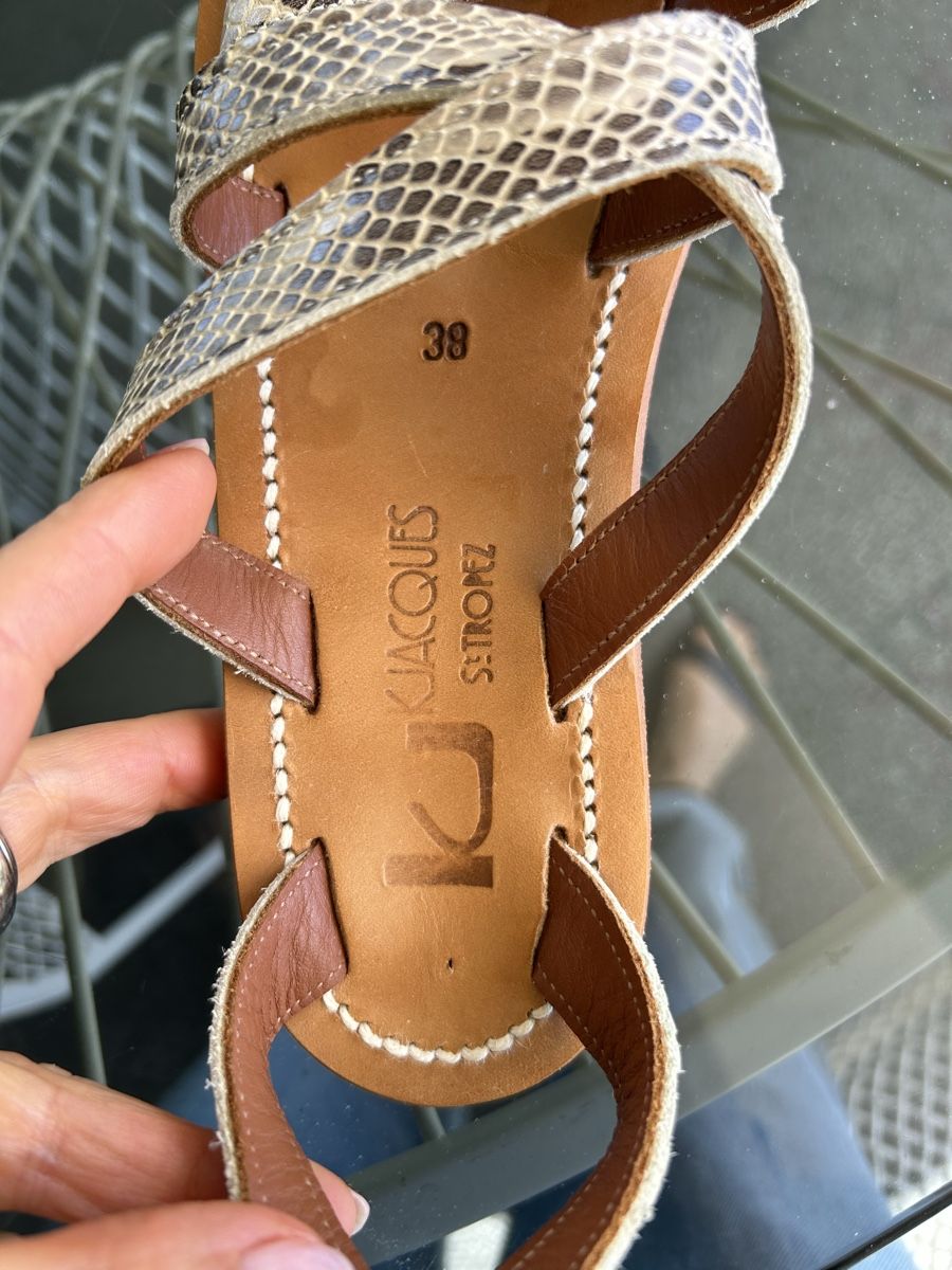 Scarpe da donna: Sandales K. Jacques en 38 neuves – Nuovo (secondo la descrizione) da Lully VD venduto da Garance040 2