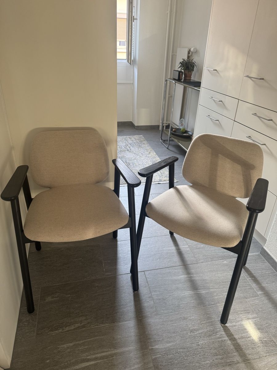 Interio Sedie: 2 Interio Stühle Esche - top Zustand – Usato da Zürich venduto da Linen218