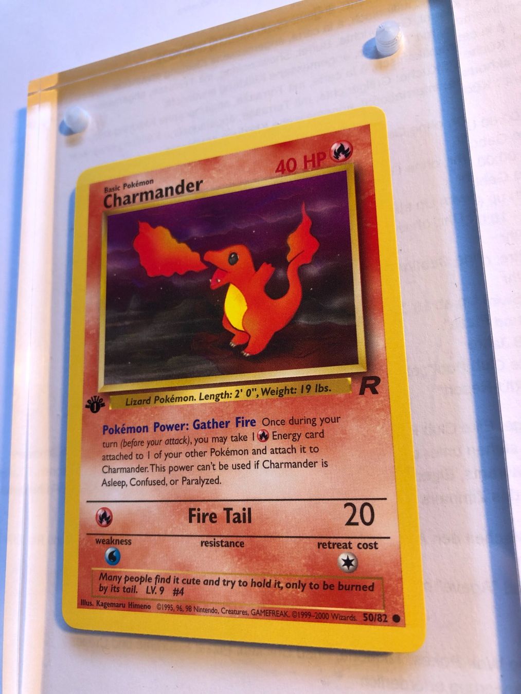 Sammelbilder & Trading cards: Charmander 1st Team Rocket - MINT - ab 1.- – Gebraucht aus Giubiasco von dan_pr8b 2
