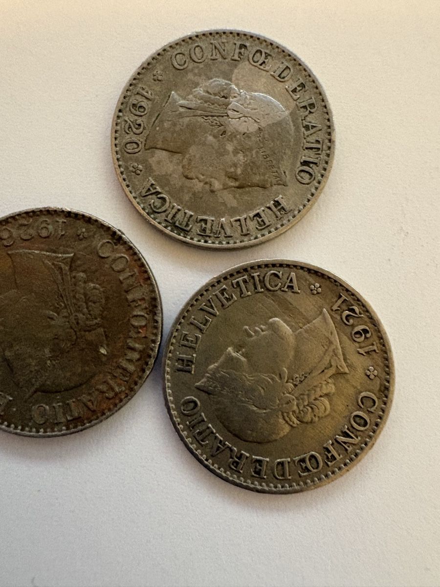 Tutti le monete: 10 Rappen 1921/ 1920/1926 – Usato da Murten venduto da Tzaugg 3