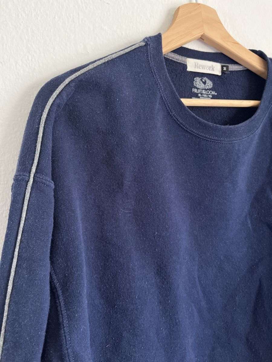 Pullover & Sweatshirts: dunkelblauer Pullover / Rework – Gebraucht aus Zürich von nerinalaura 2