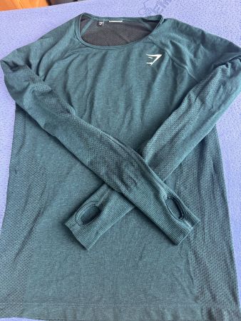 Gym Shirt, Gymshark  Gr. XS/S,  lang Arm
