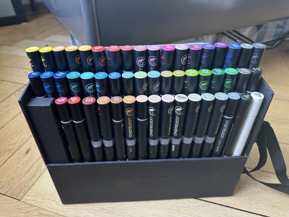 Stifte & Marker: Chameleon Farbstifte Set, 52 Stk. - komplett! – Gebraucht aus Zürich von pan_lcn8 1