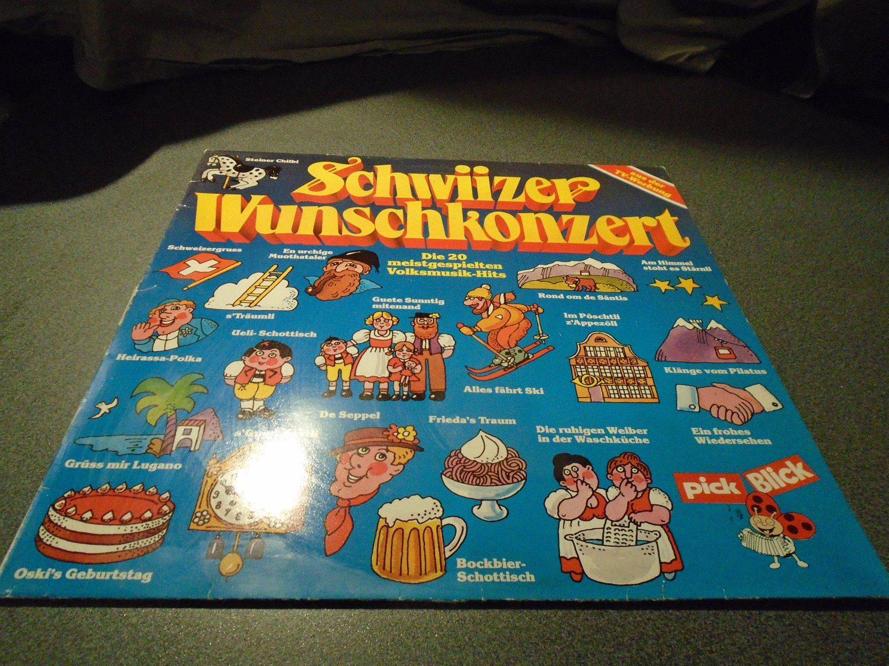 Vinyles: Schallplatte Schwiizer Wunschkonzert – D'occasion à Zürich par abraxas1291