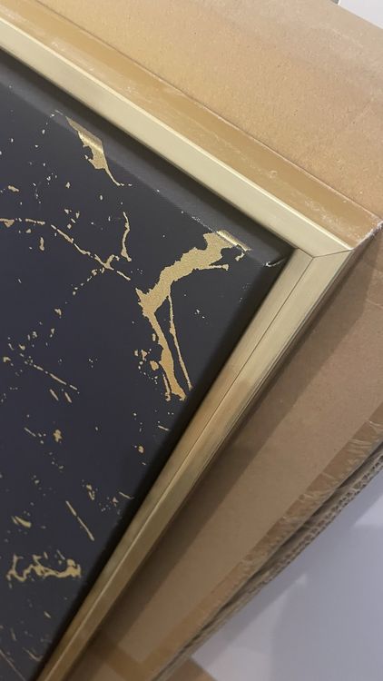 Foto & Immagini: Pfister Bild Gold & schwarz 100x69 cm – Usato da Oberwil BL venduto da J.L. 6