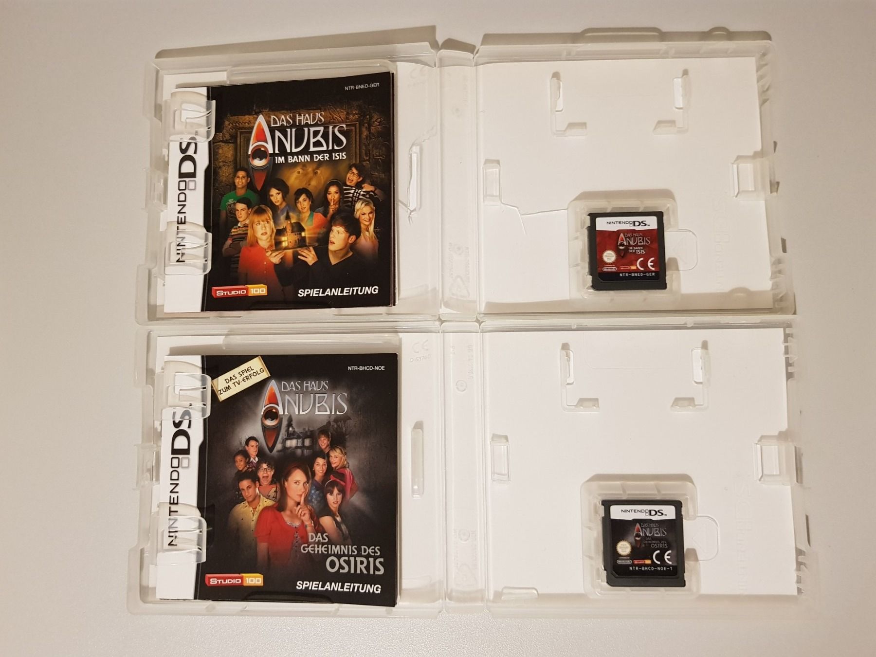 Nintendo Spiele: 2x Das Haus Anubis /DS – Gebraucht aus Münchenstein von 2DGames 3