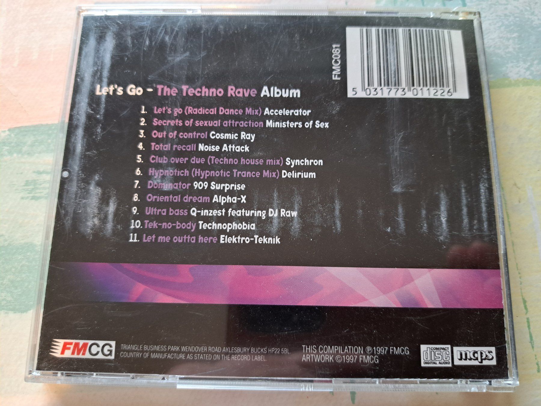 CD: Cd Let's go techno rave album – Usato da Pully venduto da bro_n52j 1