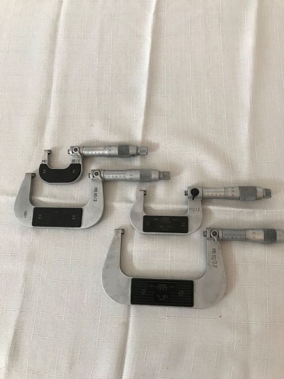 Parkside Messwerkzeug-Set – Bogenzirkel, Taschenfederwaage & Mikrometer Für Holz, Metall & Mehr (0–25 Mm, 0,01 Mm Auflösung)